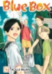 Blue Box manga Volume 16 cover, showcasing the sports and romance themes with the male cast.